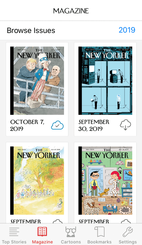 New Yorker Today news app